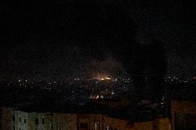 Israel Strikes Beirut Suburb - Lebanon