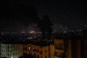 Israel Strikes Beirut Suburb - Lebanon