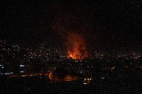 Israel Strikes Beirut Suburb - Lebanon