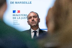 Press conference on the rise in road accidents in 2024 - Marseille