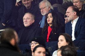 Celebrities attend the Ligue 1 PSG vs RENNES - Paris