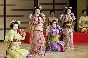 Traditional dance performance in Kyoto