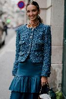 PFW - Roger Vivier Street Style