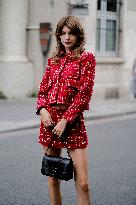 PFW - Roger Vivier Street Style