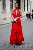 PFW - Roger Vivier Street Style