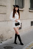 PFW - Roger Vivier Street Style