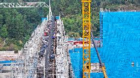 ｡ﾀ 800 kV Yubei Converter Station Construction in Chongqing