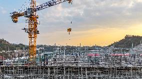 ｡ﾀ 800 kV Yubei Converter Station Construction in Chongqing