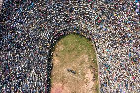 Bullfight in Congjiang