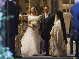 Theodora of Greece And Matthew Kumar Wedding - Athens