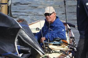 King Juan Carlos On Bribon Sailing Boat - Spain