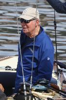 King Juan Carlos On Bribon Sailing Boat - Spain