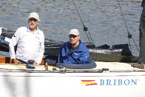 King Juan Carlos On Bribon Sailing Boat - Spain