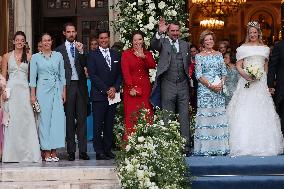 Theodora of Greece And Matthew Kumar Wedding - Athens