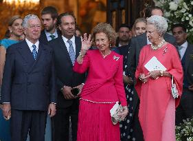 Theodora of Greece And Matthew Kumar Wedding - Athens