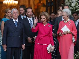 Theodora of Greece And Matthew Kumar Wedding - Athens