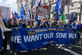 National Rejoin March In London