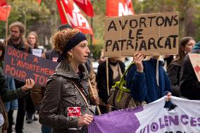 Demonstration For International Safe Abortion Day - Paris