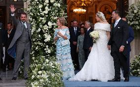 Theodora of Greece And Matthew Kumar Wedding - Athens