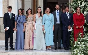 Theodora of Greece And Matthew Kumar Wedding - Athens