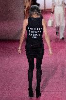 PFW Hermes Runway Peta Activists