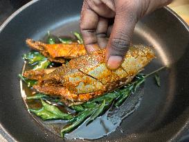 Kerala Style Sardine Fish Fry