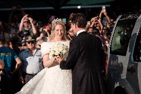 Princess Theodora Glucksburg Of Greece And Matthew Jeremiah Kumar - Wedding In Athens