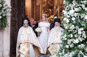 Princess Theodora Glucksburg Of Greece And Matthew Jeremiah Kumar - Wedding In Athens