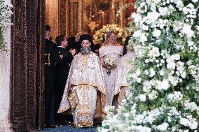 Princess Theodora Glucksburg Of Greece And Matthew Jeremiah Kumar - Wedding In Athens