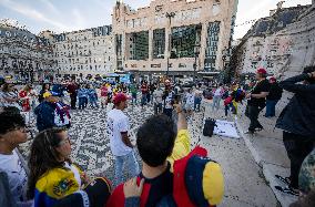 Anti-Maduro Rally In Lisbon.