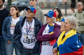 Anti-Maduro Rally In Lisbon.