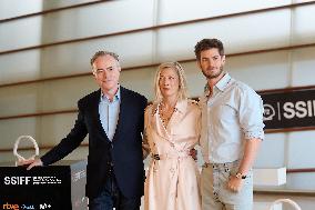 ''We Live In Time (Vivir El Momento)'' Photocall - 72nd San Sebastian Film Festival