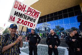 Protests Against The Russian Invasion Of Ukraine In Sofia.