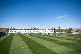 Real Madrid Training Session and Press Conference