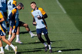 Real Madrid Training Session and Press Conference