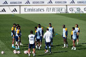 Real Madrid Training Session and Press Conference