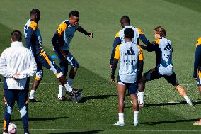 Real Madrid Training Session and Press Conference