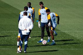 Real Madrid Training Session and Press Conference