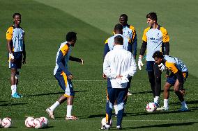 Real Madrid Training Session and Press Conference