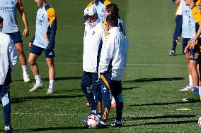 Real Madrid Training Session and Press Conference