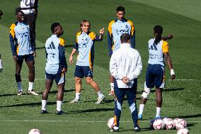 Real Madrid Training Session and Press Conference