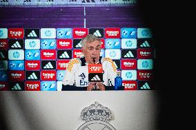 Real Madrid Training Session and Press Conference