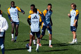 Real Madrid Training Session and Press Conference