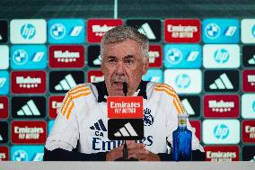 Real Madrid Training Session and Press Conference