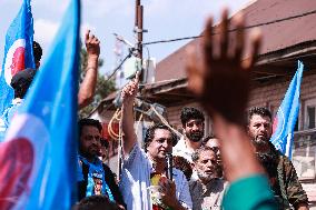 PC President Sajad Gani Lone In Handwara