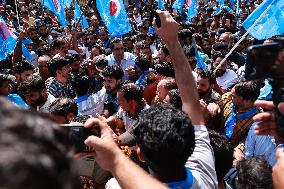 PC President Sajad Gani Lone In Handwara