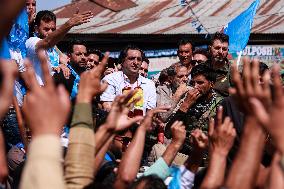 PC President Sajad Gani Lone In Handwara