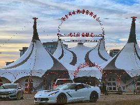 Preparations For The Paranormal Cirque In Toronto, Canada