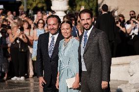 Princess Theodora Glucksburg Of Greece And Matthew Jeremiah Kumar - Wedding In Athens