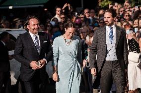 Princess Theodora Glucksburg Of Greece And Matthew Jeremiah Kumar - Wedding In Athens